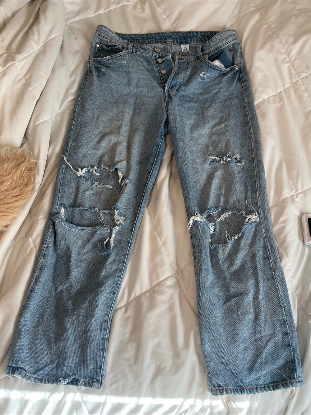 H&M Straight-Leg Jeans